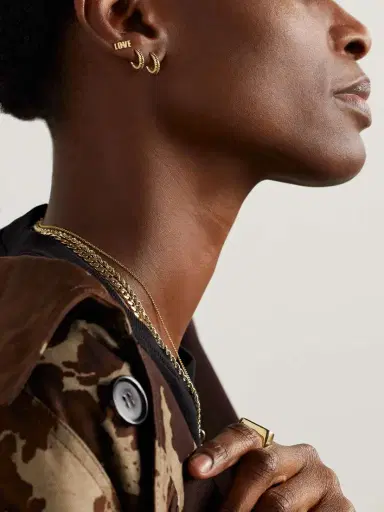 Established 14-karat Gold Hoop Earrings | Thumbnail 4 Established 14-karat Gold Hoop Earrings | Thumbnail 4