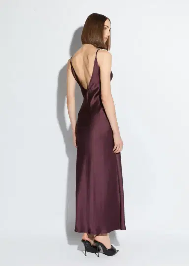 LAPOINTE Satin Slip Dress | Thumbnail 3 LAPOINTE Satin Slip Dress | Thumbnail 3