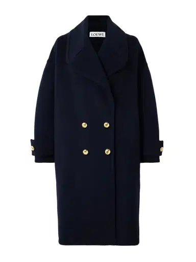 Loewe Oversized Double-breasted Wool Coat | Thumbnail 1 Loewe Oversized Double-breasted Wool Coat | Thumbnail 1