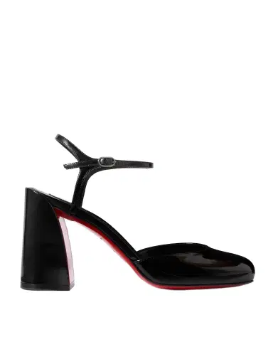Christian Louboutin Jane 85 Patent-leather Pumps | Thumbnail 1 Christian Louboutin Jane 85 Patent-leather Pumps | Thumbnail 1