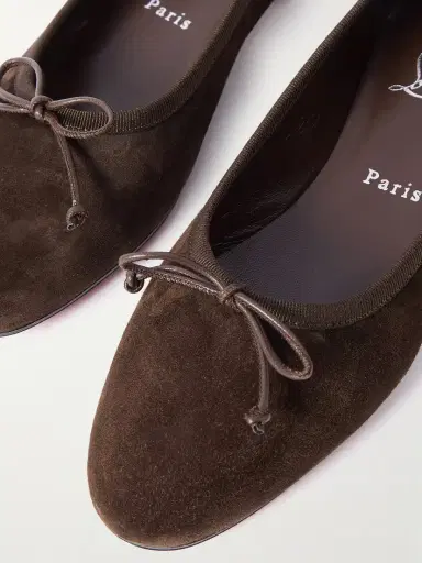 Christian Louboutin Sweetie Jane Suede Flats | Thumbnail 4 Christian Louboutin Sweetie Jane Suede Flats | Thumbnail 4
