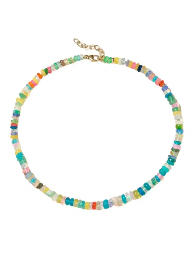 Gold Multi-stone Anklet Gold Multi-stone Anklet