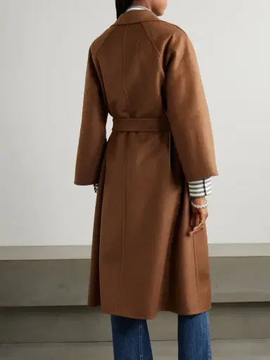 Max Mara Ludmilla Belted Cashmere Coat | Thumbnail 4 Max Mara Ludmilla Belted Cashmere Coat | Thumbnail 4