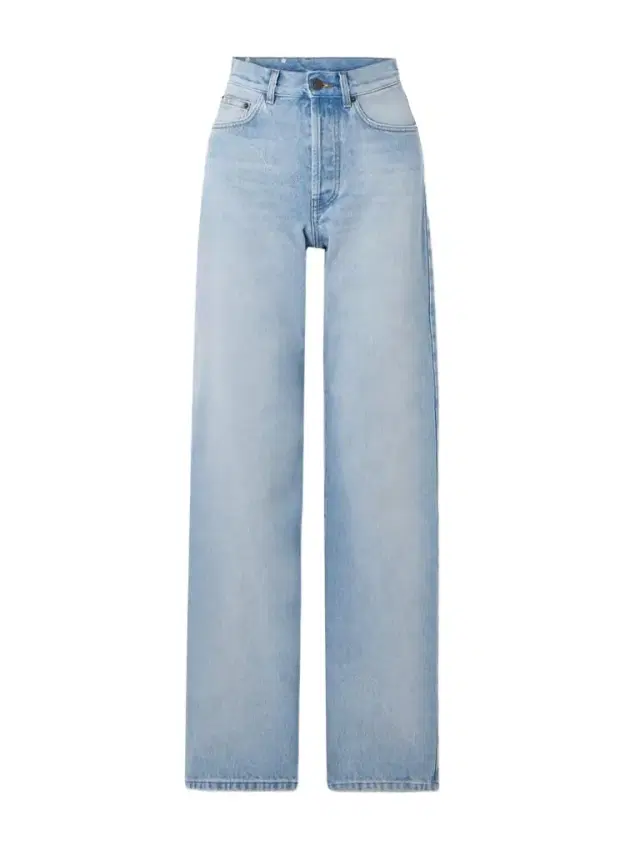High-rise Straight-leg Jeans