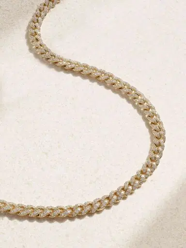 Sydney Evan 14-karat Gold Diamond Necklace | Thumbnail 4 Sydney Evan 14-karat Gold Diamond Necklace | Thumbnail 4