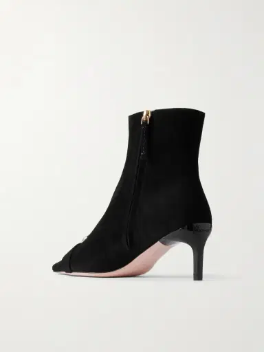 Roger Vivier Viv' Canard 55 Suede Ankle Boots | Thumbnail 3 Roger Vivier Viv' Canard 55 Suede Ankle Boots | Thumbnail 3