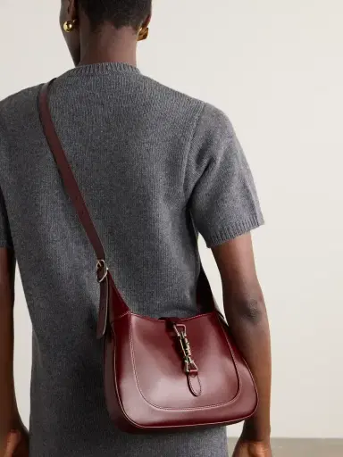 Gucci Jackie 1961 Leather Shoulder Bag | Thumbnail 6 Gucci Jackie 1961 Leather Shoulder Bag | Thumbnail 6