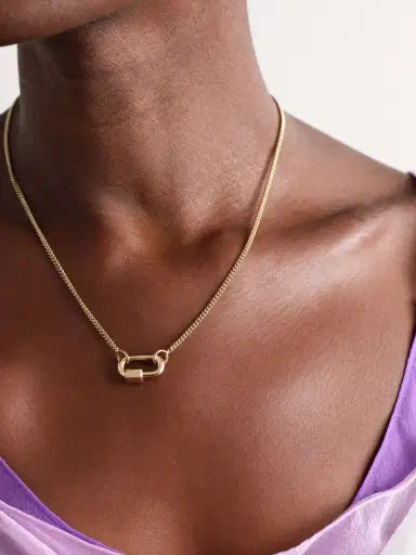 Marla Aaron 14-karat Gold Necklace | Thumbnail 2 Marla Aaron 14-karat Gold Necklace | Thumbnail 2