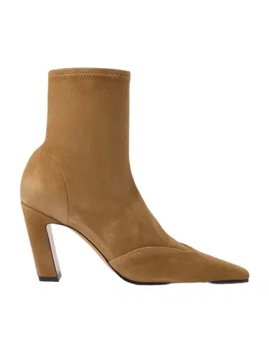 Khaite Nevada Suede Ankle Boots | Thumbnail 1 Khaite Nevada Suede Ankle Boots | Thumbnail 1