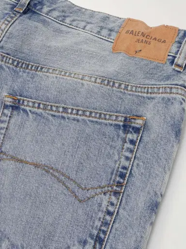 Balenciaga Distressed Low-rise Flared Jeans | Thumbnail 6 Balenciaga Distressed Low-rise Flared Jeans | Thumbnail 6