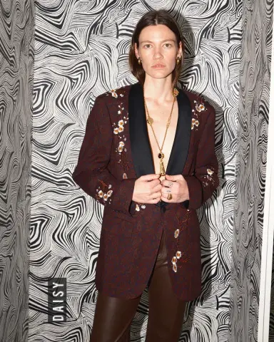 Jen Wonders Studio Dinner Jacket by Ralph Lauren adorned by Jen Wonders | Thumbnail 2 Jen Wonders Studio Dinner Jacket by Ralph Lauren adorned by Jen Wonders | Thumbnail 2