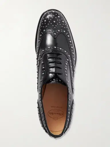 Church's Burwood Met Studded Glossed-leather Brogues | Thumbnail 5 Church's Burwood Met Studded Glossed-leather Brogues | Thumbnail 5