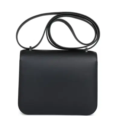 HERMÈS Hermes Constance 18 "Dancing Flowers" Black Embroidered Swift Palladium Hardware | Thumbnail 4 HERMÈS Hermes Constance 18 "Dancing Flowers" Black Embroidered Swift Palladium Hardware | Thumbnail 4