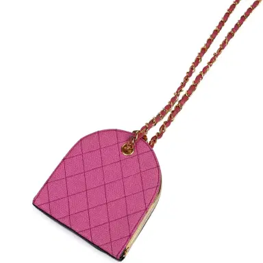 Chanel Vintage Chanel Set of Two Mini Bucket Bag & Oval Handbag Pink and Black Raffia Gold Hardware | Thumbnail 7 Chanel Vintage Chanel Set of Two Mini Bucket Bag & Oval Handbag Pink and Black Raffia Gold Hardware | Thumbnail 7