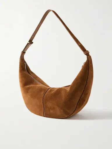 Proenza Schouler Slide Paneled Suede Shoulder Bag | Thumbnail 3 Proenza Schouler Slide Paneled Suede Shoulder Bag | Thumbnail 3