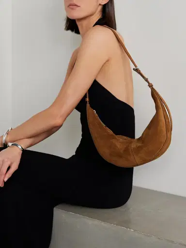 Proenza Schouler Slide Paneled Suede Shoulder Bag | Thumbnail 6 Proenza Schouler Slide Paneled Suede Shoulder Bag | Thumbnail 6
