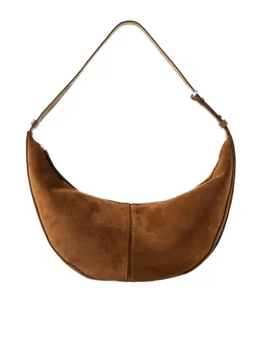 Proenza Schouler Slide Paneled Suede Shoulder Bag | Thumbnail 1 Proenza Schouler Slide Paneled Suede Shoulder Bag | Thumbnail 1