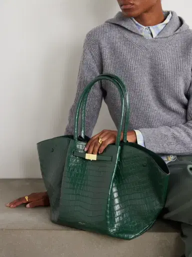 DeMellier New York Croc-effect Leather Tote | Thumbnail 2 DeMellier New York Croc-effect Leather Tote | Thumbnail 2