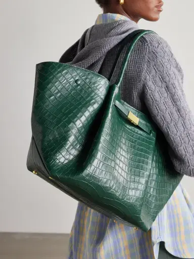 DeMellier New York Croc-effect Leather Tote | Thumbnail 6 DeMellier New York Croc-effect Leather Tote | Thumbnail 6