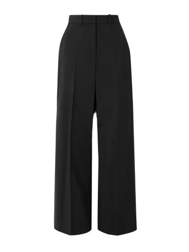 Joseph Morissey Pleated Stretch-wool Twill Straight-leg Pants | Thumbnail 1 Joseph Morissey Pleated Stretch-wool Twill Straight-leg Pants | Thumbnail 1