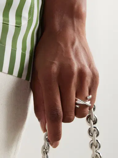 Completedworks plated Recycled Silver Cubic Zirconia Ring | Thumbnail 2 Completedworks plated Recycled Silver Cubic Zirconia Ring | Thumbnail 2