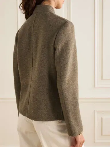 Loro Piana Mini Spagna Cashmere-blend Jacket | Thumbnail 4 Loro Piana Mini Spagna Cashmere-blend Jacket | Thumbnail 4