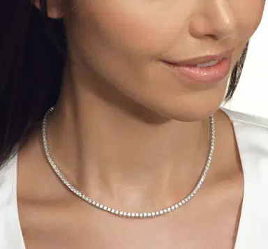 Stephanie Gottlieb Diamond Tennis Necklace | Thumbnail 2 Stephanie Gottlieb Diamond Tennis Necklace | Thumbnail 2