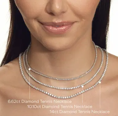 Stephanie Gottlieb Diamond Tennis Necklace | Thumbnail 3 Stephanie Gottlieb Diamond Tennis Necklace | Thumbnail 3