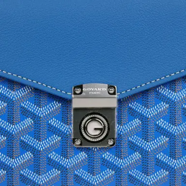 goyard Goyard Goyardine Sky Blue Chypre Wallet-Pouch Palladium Hardware | Thumbnail 7 goyard Goyard Goyardine Sky Blue Chypre Wallet-Pouch Palladium Hardware | Thumbnail 7