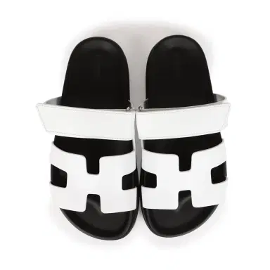 HERMÈS Hermes Chypre Sandals White Palladium Hardware 35.5 EU | Thumbnail 7 HERMÈS Hermes Chypre Sandals White Palladium Hardware 35.5 EU | Thumbnail 7