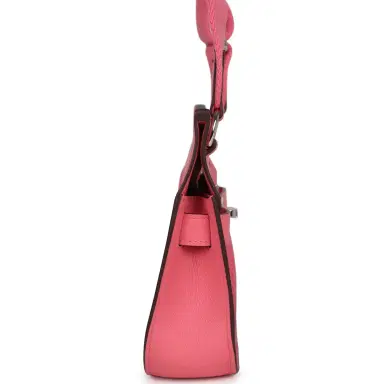 HERMÈS Hermes Mini Jypsiere Rose Azalee Swift Palladium Hardware | Thumbnail 3 HERMÈS Hermes Mini Jypsiere Rose Azalee Swift Palladium Hardware | Thumbnail 3