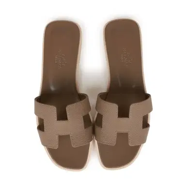 HERMÈS Hermes Oran Sandals Etoupe Epsom 35 | Thumbnail 7 HERMÈS Hermes Oran Sandals Etoupe Epsom 35 | Thumbnail 7
