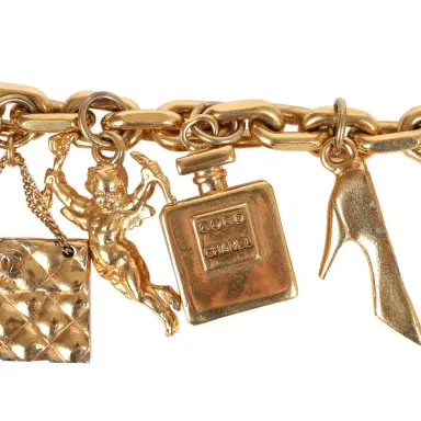 Chanel Vintage Chanel Lucky Charms Bracelet Gold Hardware | Thumbnail 3 Chanel Vintage Chanel Lucky Charms Bracelet Gold Hardware | Thumbnail 3