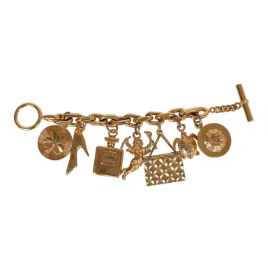 Chanel Vintage Chanel Lucky Charms Bracelet Gold Hardware | Thumbnail 5 Chanel Vintage Chanel Lucky Charms Bracelet Gold Hardware | Thumbnail 5