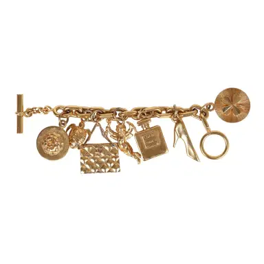Chanel Vintage Chanel Lucky Charms Bracelet Gold Hardware | Thumbnail 1 Chanel Vintage Chanel Lucky Charms Bracelet Gold Hardware | Thumbnail 1