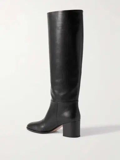 Gianvito Rossi Santiago 60 Leather Knee Boots | Thumbnail 3 Gianvito Rossi Santiago 60 Leather Knee Boots | Thumbnail 3