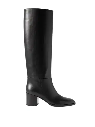 Gianvito Rossi Santiago 60 Leather Knee Boots | Thumbnail 1 Gianvito Rossi Santiago 60 Leather Knee Boots | Thumbnail 1