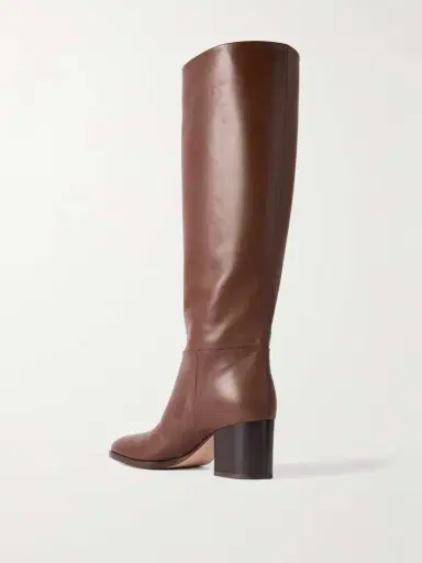 Gianvito Rossi Santiago 60 Leather Knee Boots | Thumbnail 3 Gianvito Rossi Santiago 60 Leather Knee Boots | Thumbnail 3