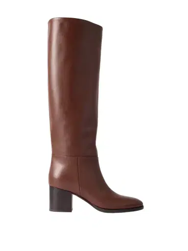 Gianvito Rossi Santiago 60 Leather Knee Boots | Thumbnail 1 Gianvito Rossi Santiago 60 Leather Knee Boots | Thumbnail 1