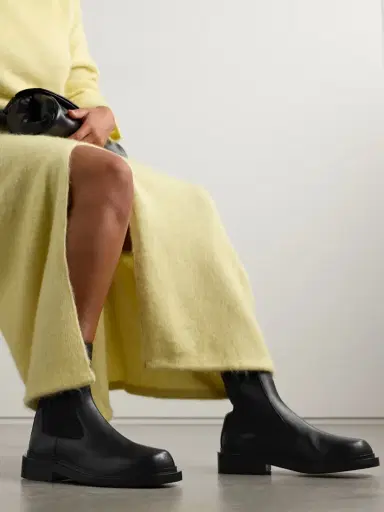 Jil Sander Leather Chelsea Boots | Thumbnail 2 Jil Sander Leather Chelsea Boots | Thumbnail 2