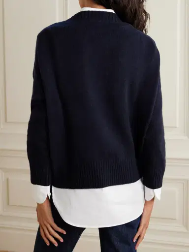 Allude Cashmere Sweater | Thumbnail 3 Allude Cashmere Sweater | Thumbnail 3