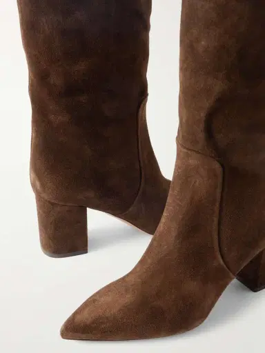 Paris Texas Anja Suede Knee Boots | Thumbnail 4 Paris Texas Anja Suede Knee Boots | Thumbnail 4