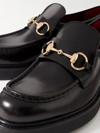 Gucci Horsebit-embellished Leather Loafers | Thumbnail 4 Gucci Horsebit-embellished Leather Loafers | Thumbnail 4