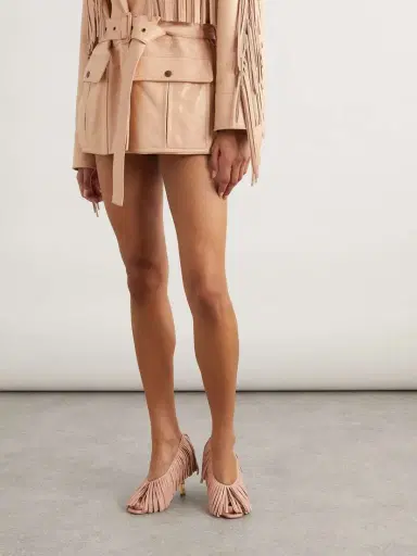 Chloé Mona Fringed Leather Pumps | Thumbnail 2 Chloé Mona Fringed Leather Pumps | Thumbnail 2