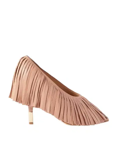 Chloé Mona Fringed Leather Pumps | Thumbnail 1 Chloé Mona Fringed Leather Pumps | Thumbnail 1
