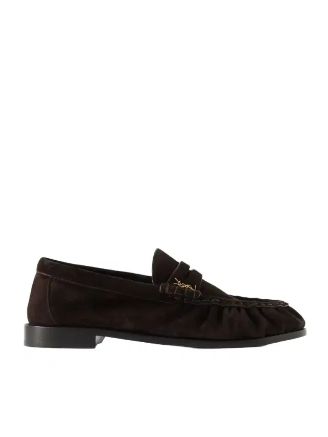 Le Loafer Logo-embellished Suede Loafers Le Loafer Logo-embellished Suede Loafers