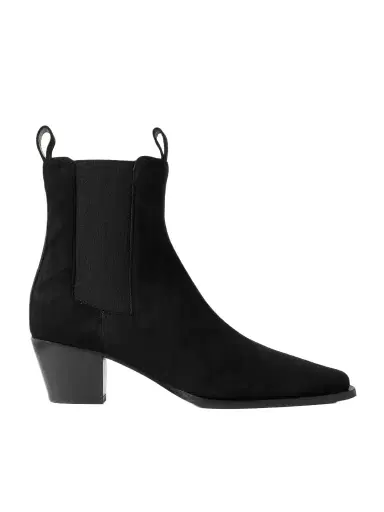 TOTEME The City Suede Chelsea Boots | Thumbnail 1 TOTEME The City Suede Chelsea Boots | Thumbnail 1
