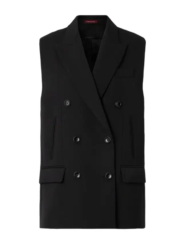 Wool-twill Vest