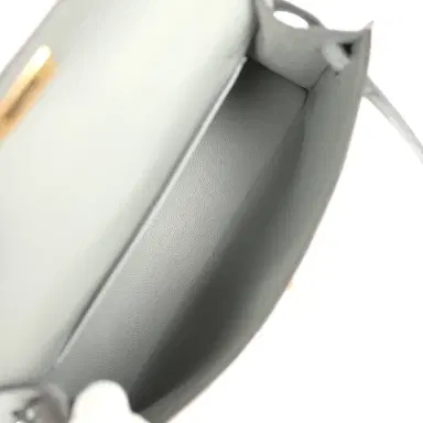 HERMÈS Hermes Kelly Sellier 20 Gris Ciment Matte Alligator Gold Hardware | Thumbnail 8 HERMÈS Hermes Kelly Sellier 20 Gris Ciment Matte Alligator Gold Hardware | Thumbnail 8