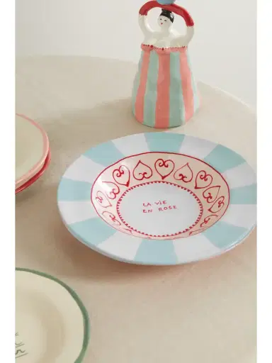 LAETITIA ROUGET La Vie En Rose 26cm Ceramic Dinner Plate | Thumbnail 2 LAETITIA ROUGET La Vie En Rose 26cm Ceramic Dinner Plate | Thumbnail 2